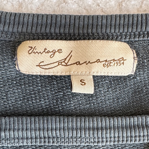 Vintage Havana Distressed
Sweatshirt Gray Sz S - Picture 2 of 5